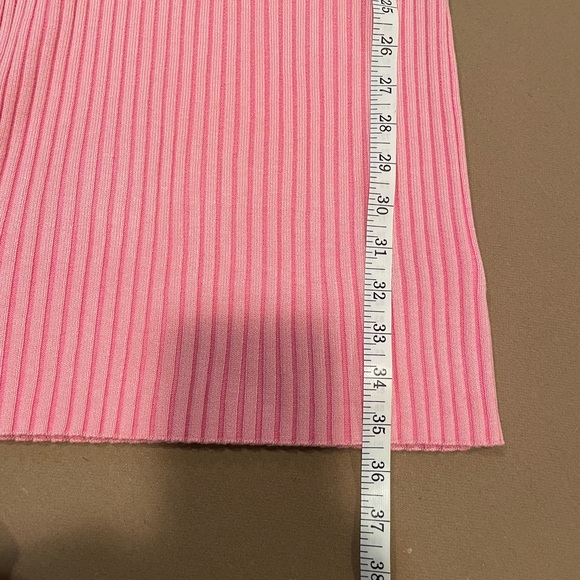 H&M Pink Ribbed Dress - NWT - Size Small - Picture 6 of 6